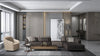 Athena corner sofa in a contemporary living room