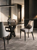 Bellini dining chairs around a dining table