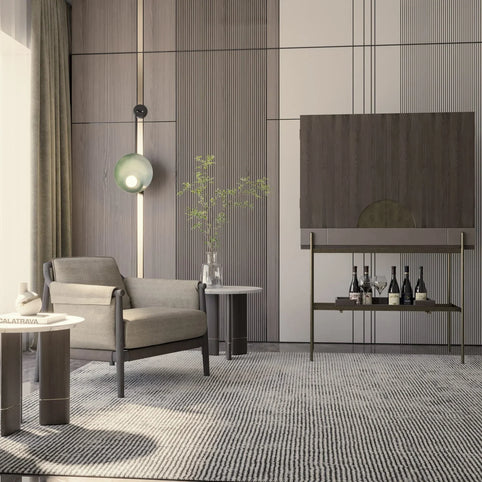 Living Room as a Stage: Architectural Composition in Sit Design