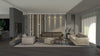 Isabella sofa in a contemporary living room
