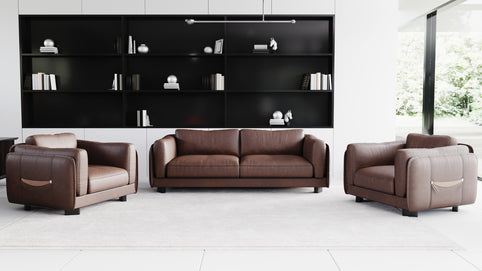 Platon sofa in a contemporary living room
