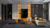 Toronto corner sofa in a contemporary living room