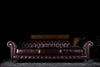 Bristol sofa photographed against a dark background