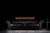 Edward sofa photographed against a dark background