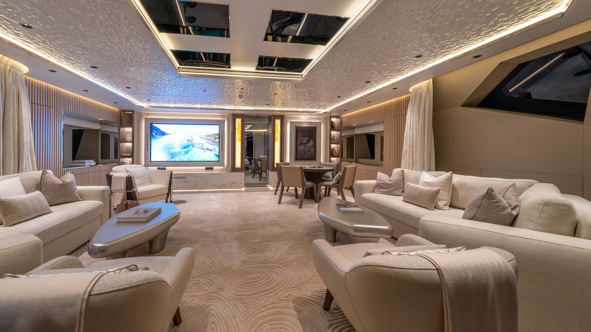 Al Reem bridge deck lounge with Sitdesign sofas