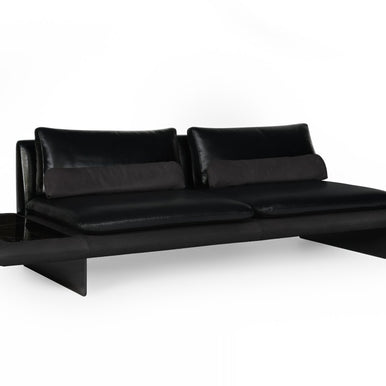 ARTIST SOFA - Sit Design leather sofa, front angled view