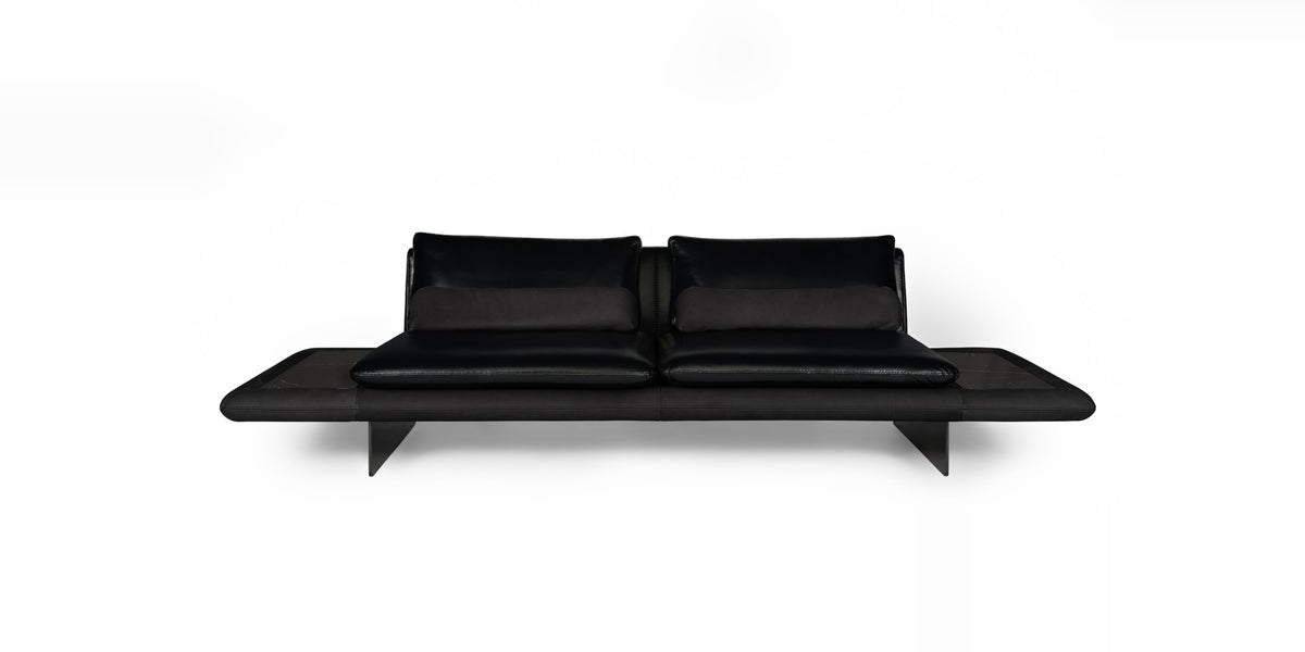 ARTIST SOFA - Sit Design leather sofa, front view