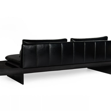 ARTIST SOFA - Sit Design leather sofa, rear angled view