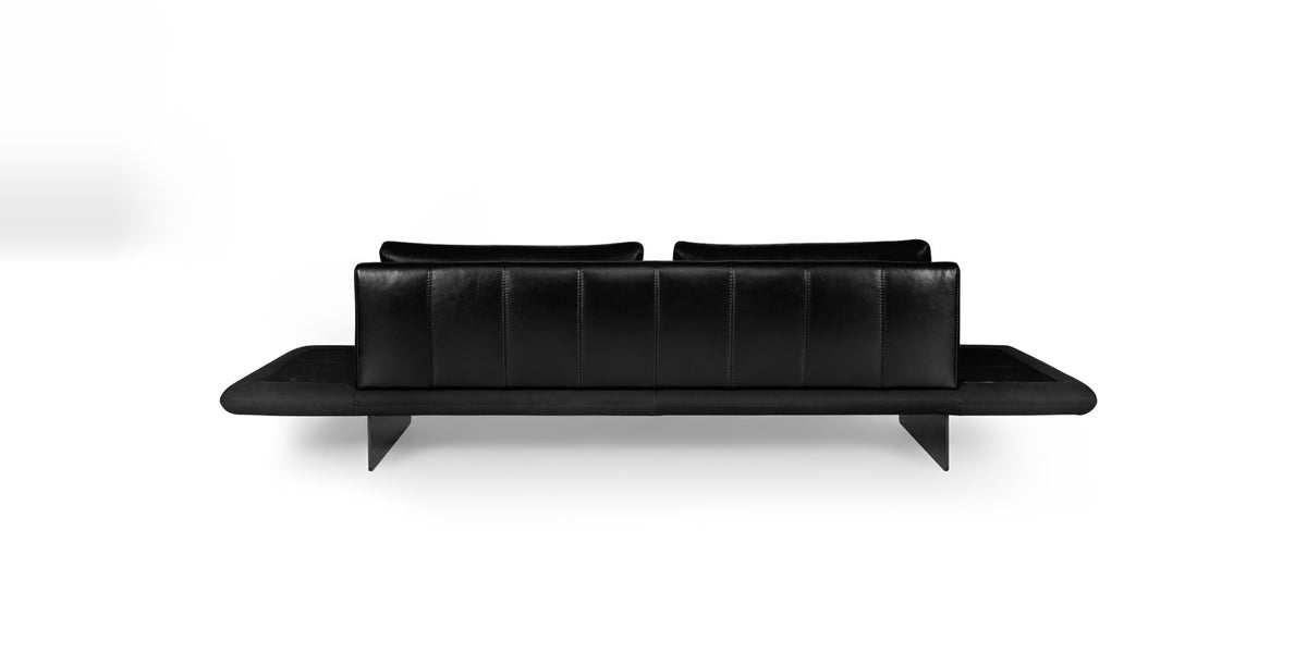 ARTIST SOFA - Sit Design leather sofa, rear view