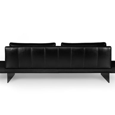 ARTIST SOFA - Sit Design leather sofa, rear view
