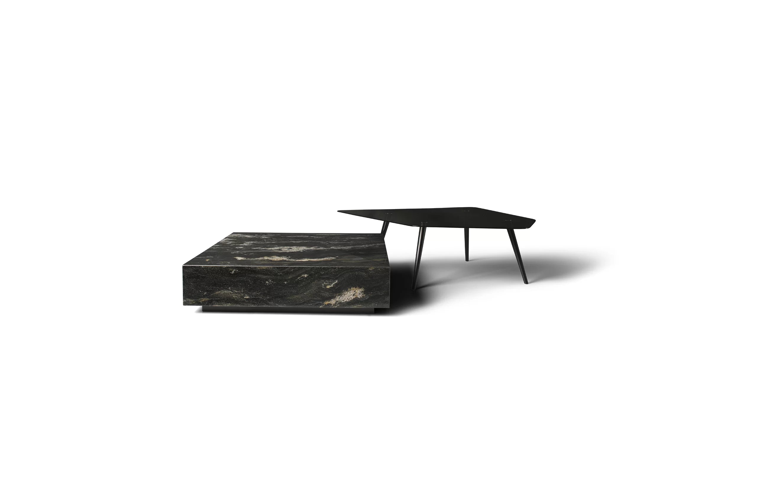CUBE & FREY COFFEE TABLE