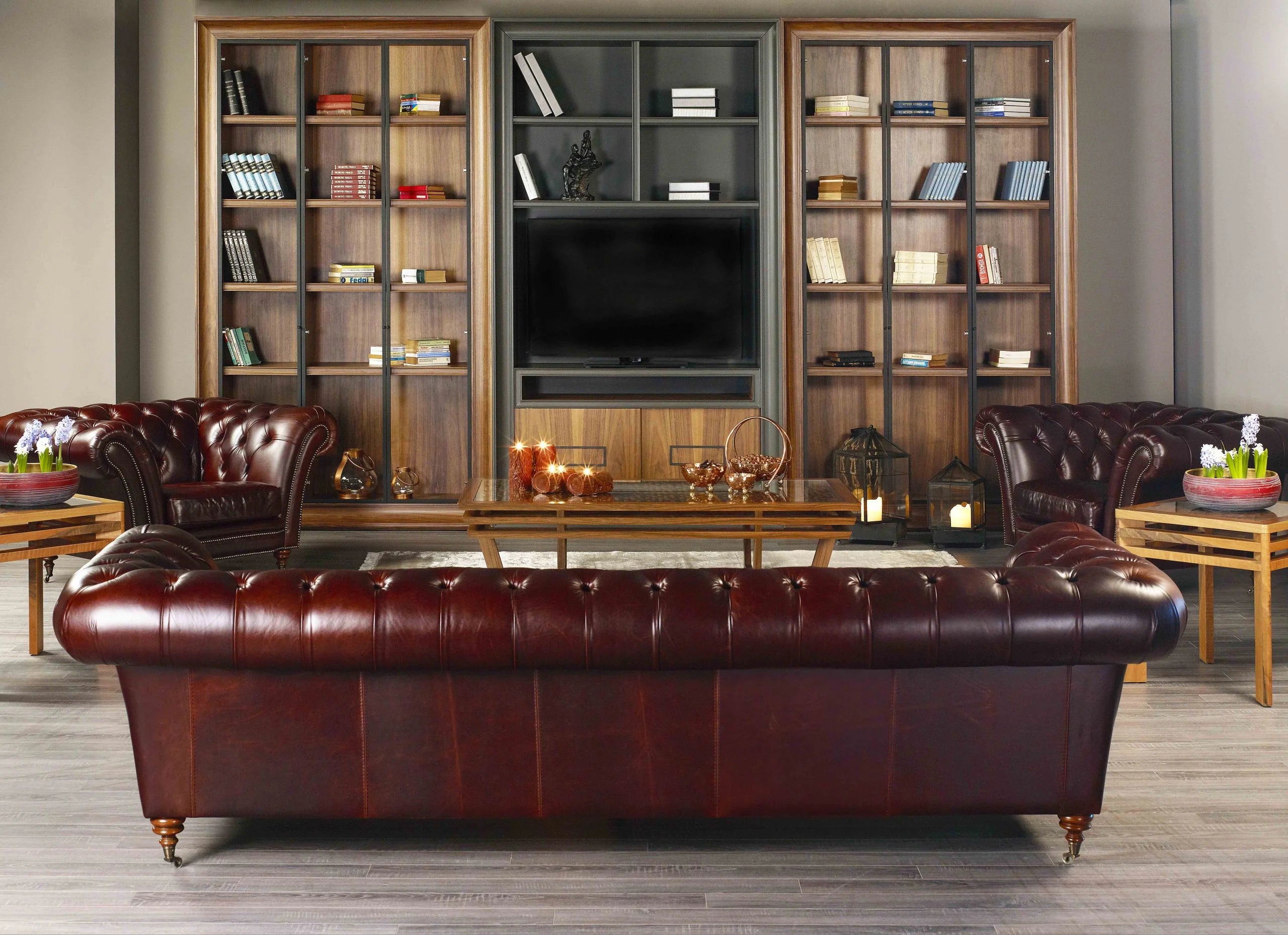 MOBILI TV E LIBRERIE PER LOFT 