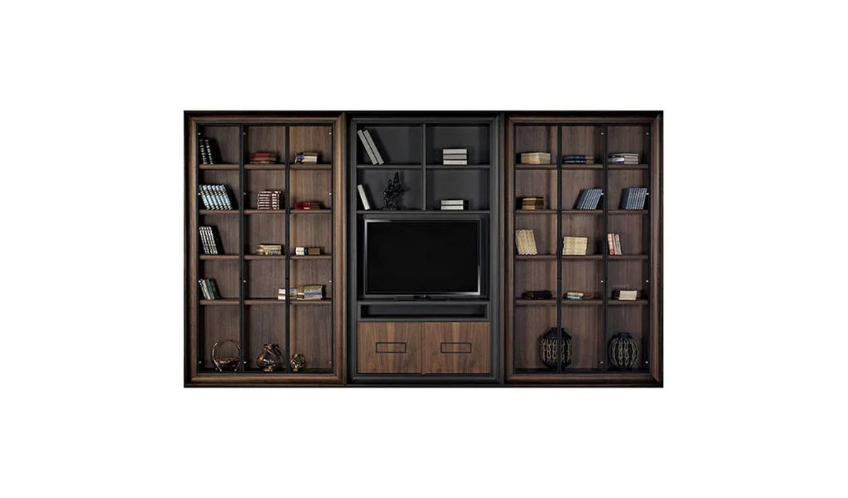 MOBILI TV E LIBRERIE PER LOFT 