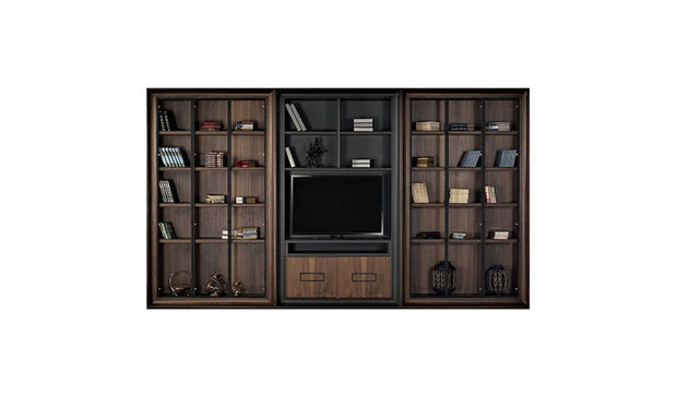 MOBILI TV E LIBRERIE PER LOFT 