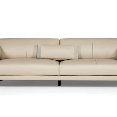 MAXIMA SOFA - Sit Design leather sofa, front view