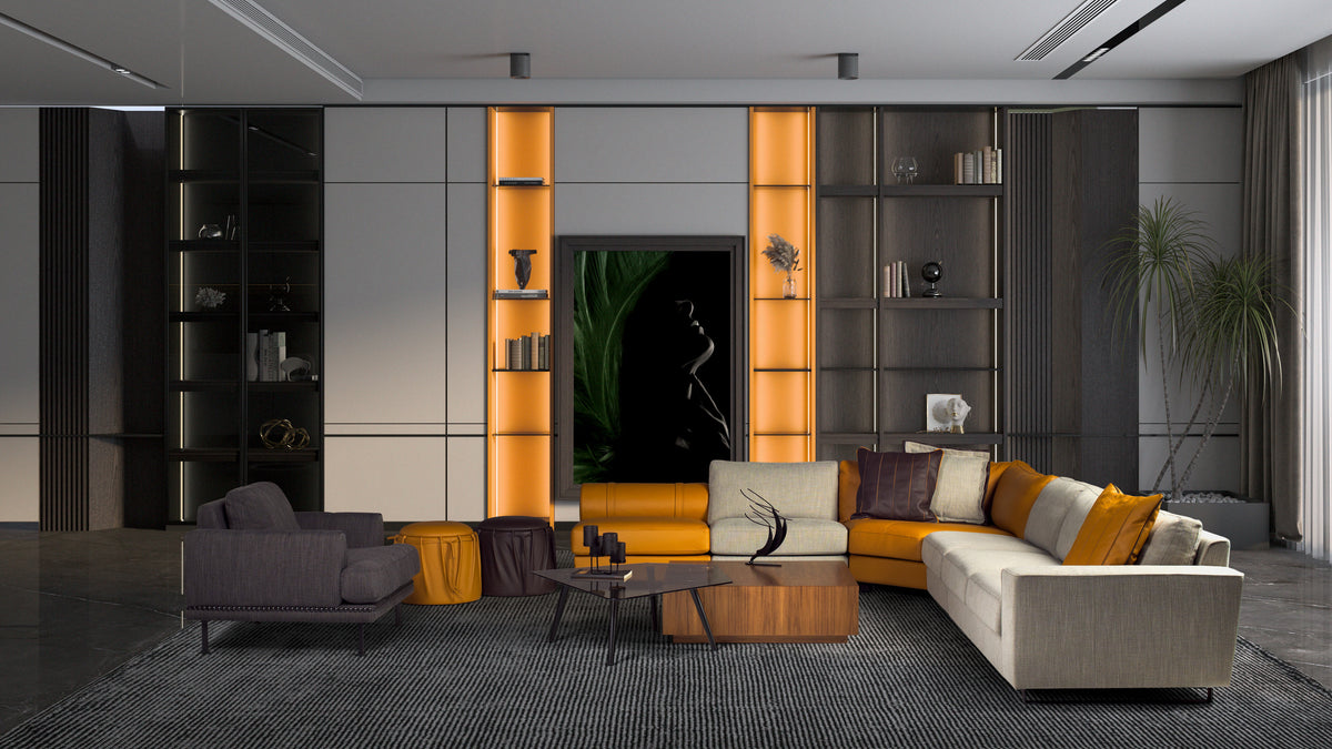 Divano Angolare Toronto — In ambiente 1