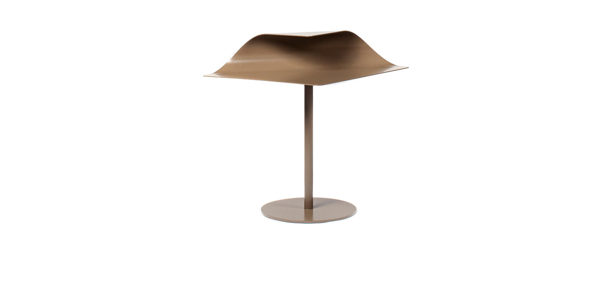 Flippo side table in bronze