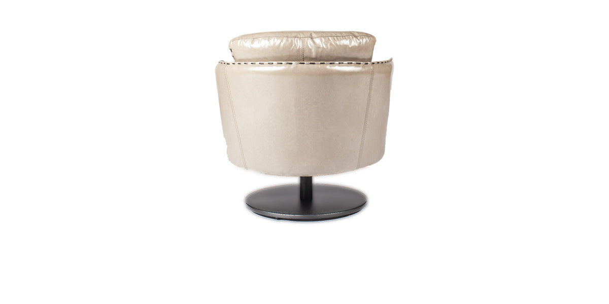Poltrona Jane crema, vista frontale