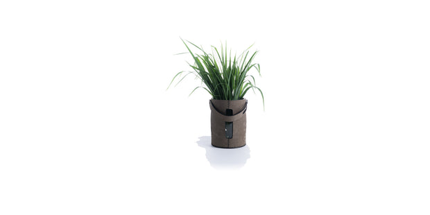 Leather Planter V03 — handmade by Sitdesign, Istanbul