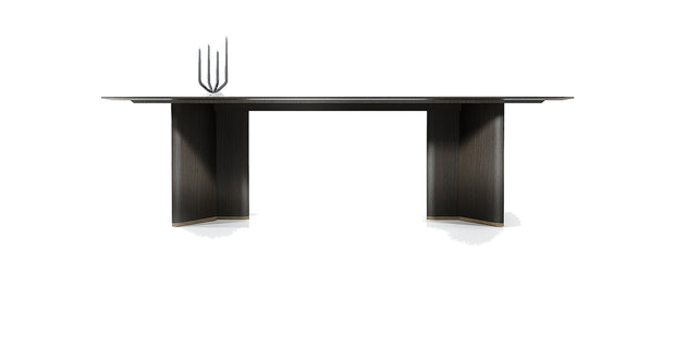 Lola dining table, front view