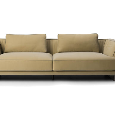 Ranchero sofa in sand, front view